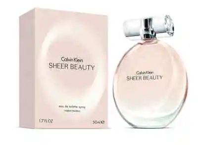 Genuine Calvin Klein Sheer Beauty 50ml Eau De Toilette EDT Women's Perfume BNIB • £36.99