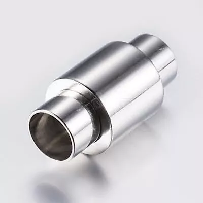 £3.25 • Buy *** Magnetic Stainless Steel 7mm Barrel/column Clasp For Bracelets ***