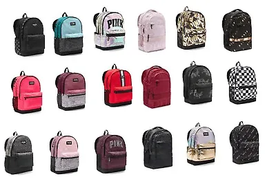 Victoria's Secret PINK Campus/Collegiate Backpack  (Choose Your Color)  • $75.95