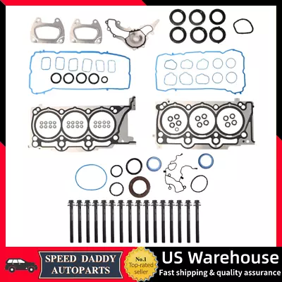 Head Gasket Set Cylinder Head Bolts For 2011-2016 Chrysler Dodge Ram Jeep 3.6L • $82.95