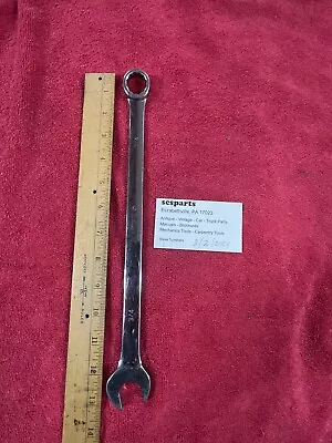 Matco 3/4” Extra Long Chrome Combination Wrench Excellent No Owners Marks • $30