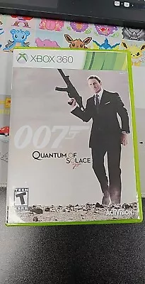 James Bond 007: Quantum Of Solace (Microsoft Xbox 360 2008) (B94-16) • $7