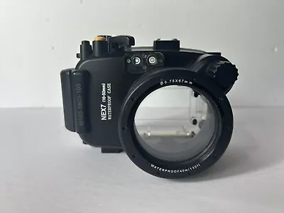 Meikon 40M Underwater Camera Case Housing Diving NEX7 16-50mm Lens Cam W/acc • $69.99