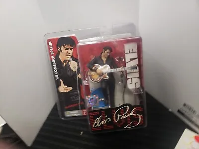 Mcfarlane Toys Rock N' Roll Action Figure Elvis 68 Comeback • $45