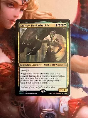 1x Storrev Devkarin Lich - Foil NM - War Of The Spark - WAR - Magic - MTG X1 • $3