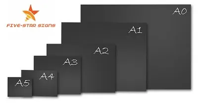 Large Chalkboardblackboard Menu/specials Board A0/a1/a2/a3/a4/a5 Code-  Nh • £7.45