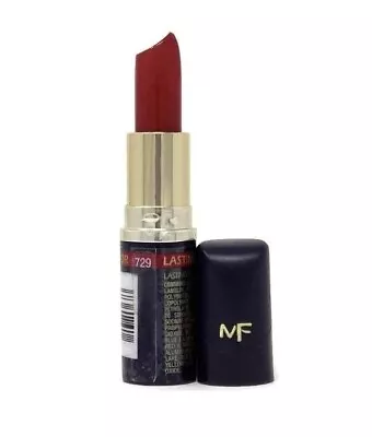 Max Factor Lasting Color Lipstick * # 729 Rosewine * New • $7.99