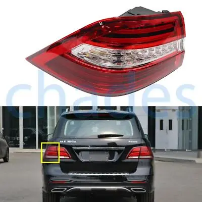 For Benz W166 ML350 ML550 2012-2015 Left Outer Side LED Tail Light 1669063501 • $196.99