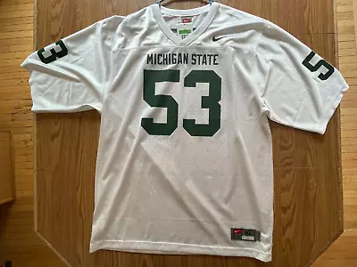 Brand New Authentic Greg Jones Michigan State Spartans Football Jersey Men’s XL • $34.99