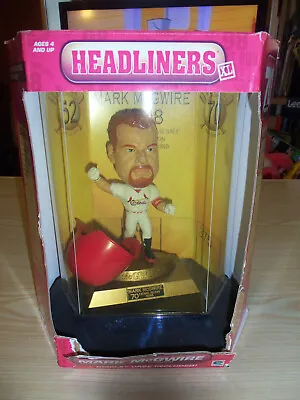 Mark McGwire Headliners Commemorative Figure Display Case Included - New • $14.44