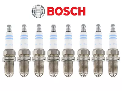 OEM Spark Plug Platinum Set 8pcs Bosch For BMW V8 5 6 7 8 X5 • $106.52