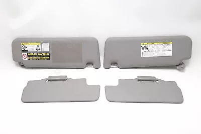 Toyota 4Runner 04-09 Sun Visor Grey Right/Left (4) Set A971 OEM 2004 2005 2 • $100.03