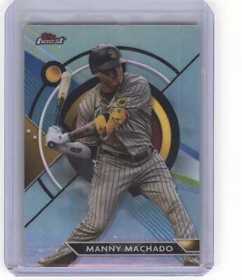 2023 Topps Finest 84 Manny Machado REFRACTOR  Padres • $1.88