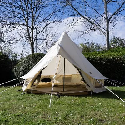Bell Tent Lite Mini 2M Size - Zipped In Groundsheet - The Ultimate Kids Tent! • £199