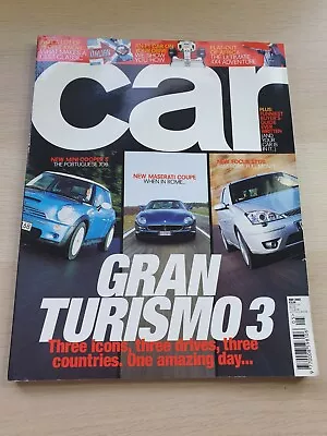 CAR Magazine May 2002 Vintage 00s Mini Cooper S Maserati Coupe Focus ST170 • $3.72