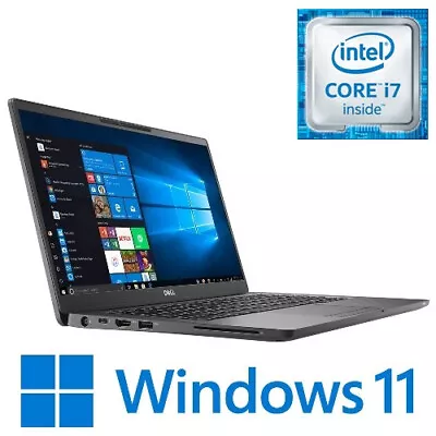 Dell Latitude 7400 Intel I7 8665U 16G 512G NVMe WiFi 14  FHD HDMI Win 11 Pro • $441.15