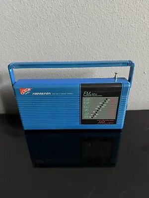 Vintage Soundesign Color Tunes 2210VBL AM/FM Radio Portable Retro Tested Works • $18.75