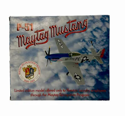 P-51 MAYTAG MUSTANG LIMITED EDITION SELECT FACTORY EMPLOYEES ONLY 2001 Die-Cast • $95