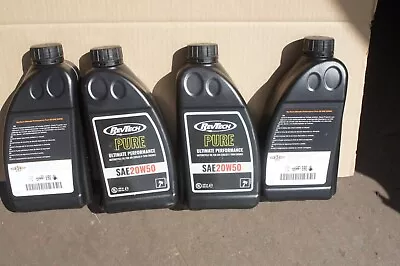 HARLEY DAVIDSON RevTech Engine Oil Ultimate Performance Pure  SAE 20W50 4 Liters • £45