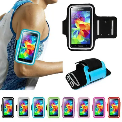 £4.74 • Buy Gym Running Jogging Arm Band Case Holder Strap For Samsung Galaxy S9 S10 S20 S21