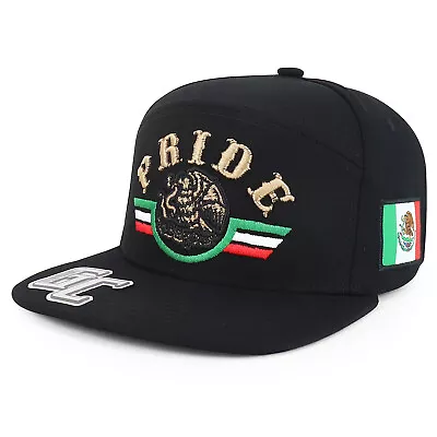 3D Mexico Pride Embroidered Flatbill Snapback Cap  - FREE SHIP • $19.99