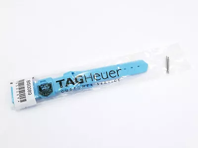 New TAG Heuer Formula 1 Band / Strap 18mm F1 Light Blue / Turquoise BS0089 • £95