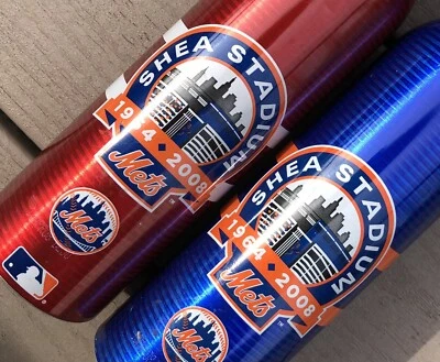 $6.99 • Buy 🟦 Mets 🟧 : Limited Edition Shea Stadium Budweiser / Bud Light Aluminum Bottles