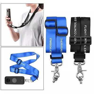 Adjustable Neck Strap Lanyard For Insta360   X/X2 Sport Camera Accessories • £6.37