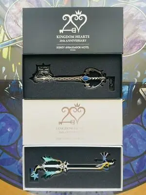 Kingdom Hearts Disney Ambassador Hotel Limited Keyblade Room Key Set Of 2 • $373.99