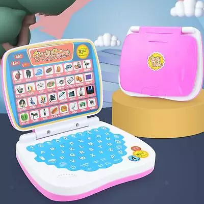 Kids Laptop Toy Child Interactive Learning Pad Tablet For Toddler • £10.64