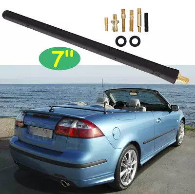 7  Inch Car Replacement Radio Short AM/FM Antenna For SAAB 9-3 CABRIO 1999-2011 • $12.11