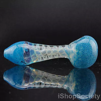 4.5  Tornado Vortex Tobacco Smoking Pipe Thick Collectible Glass Pipes - P731D • $13.99