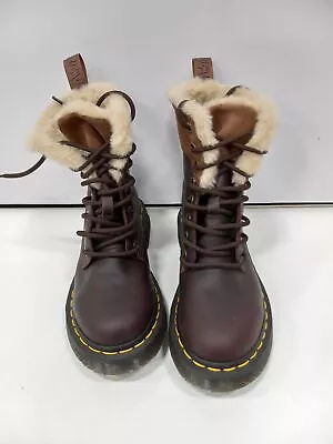 Dr. Martens Women's 1460 Kolbert Wintergrip Faux Fur Boots Size: 5 • $15.50