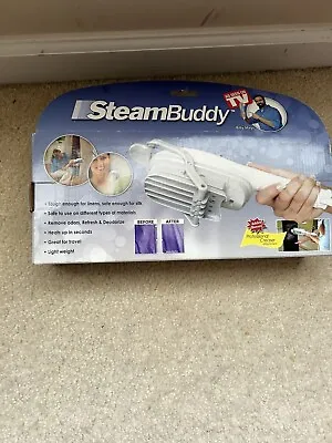 STEAMBUDDY  GARMENT STEAMER WITH CREASER HOME/TRAVEL Never Used • $20