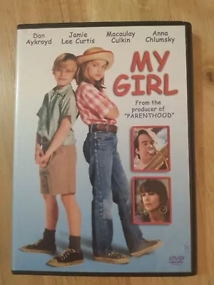 MY GIRL DVD Macaulay Culkin Dan Aykroyd Jamie Lee Curtis Anna Chlumsky • $2.10