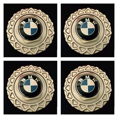 4pc Of New 1984-1991 BMW BBS 14  Wheel Center Hub Caps STYL.5 E30 318i 325e 325i • $52.99