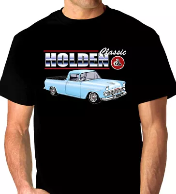 1962 Holden  Ek  Ute   Quality Black Tshirt  (8 Car Colours) Big Fit       • $38
