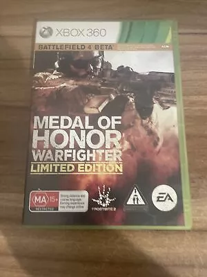 Xbox 360 - Medal Of Honor: Warfighter - Limited Edition Game PAL - Both Discs • $10