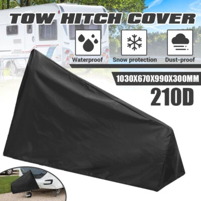$19.79 • Buy Caravan Hitch Cover Trailer Tow Ball Coupling Lock Cover Waterproof Protector AU