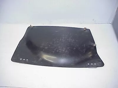 1 Carbon Fiber Driver Side Dash Panel Cover From NASCAR Race Car 25  X 14  • $20