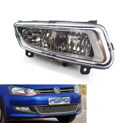 Right Lower Bumper Fog Light Lamp Fit For VW Volkswagen Polo 11-13 MK8 Qaulity • $32.97