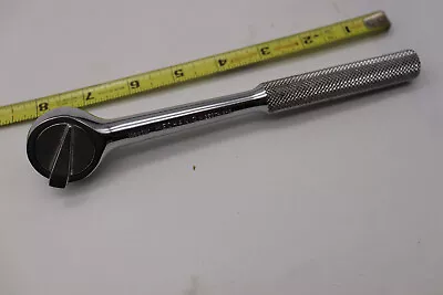 Vintage MASTER MECHANIC 3/8  Drive Round Head Ratchet M1250 Nice Free Ship • $23.77