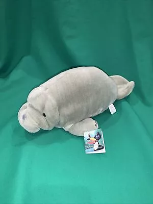 National Alliance For Species Survival Manatee Plush Stuffed Animal Doll NWT • $14.99