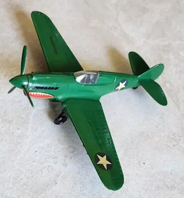 Curtis P40 Warhawk Fighter Model Assembled - Vintage-  • $39.99