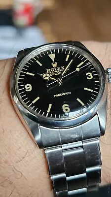 Vintage Rolex Explorer Men's Automatic Watch 1963 RARE TO FIND • $9300