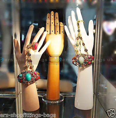 Hand Display Mannequin Jewelry Watch Ring Gloves Stand Holder Model UK Stock • £9.99