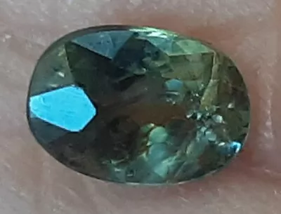 Stunning Natural 0.70ct Green  Oval Cut Montana Mined Sapphire U.S. Seller  • $18