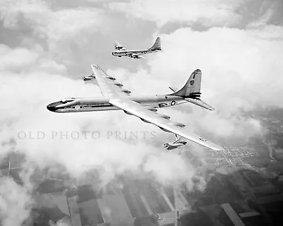 B-50 Superfortress & B-36 Peacemaker Bomber 1949 Photograph 8X10 Photo Print • $7.99