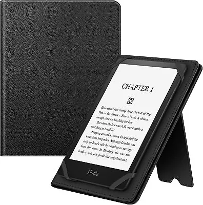 Universal Case For 6-7  Tablet EReader Sleeve Stand Cover Card Slot & Hand Strap • $10.99