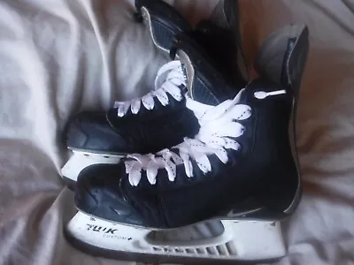 Nike Quest Mens Ice Hockey Skates Mens Size 7 D Pre Owned • $29.99